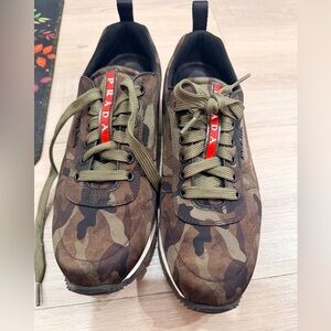 Prada Camo Sneakers